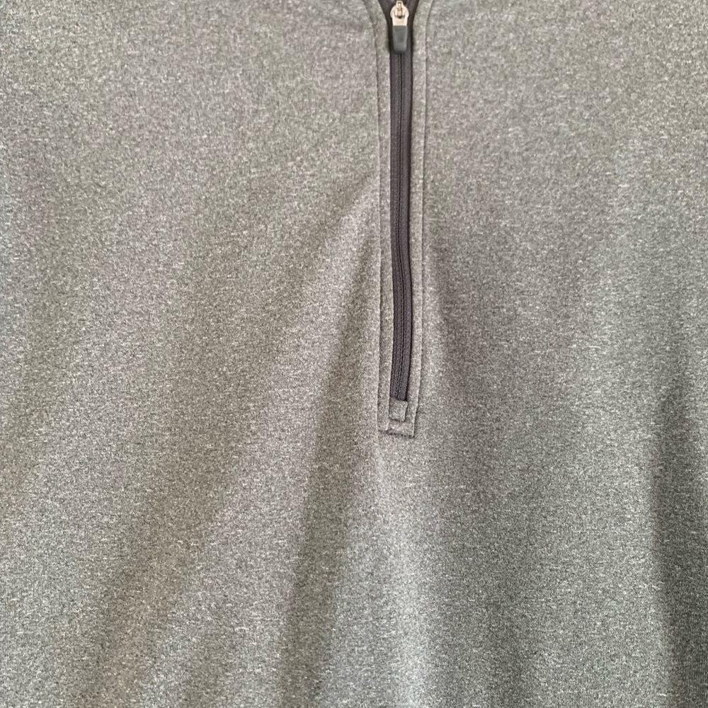 Nike Dri-FIT 1/4 Zip Pullover Womens Small Gray Long Sleeve Running Golf Top - Picture 6 of 13